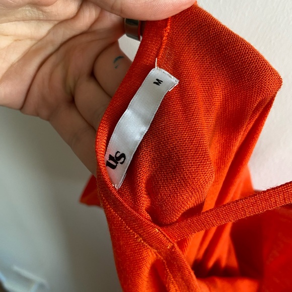 Uncle Studios The Coastal Dress in Burnt Orange - Picture 3 of 5